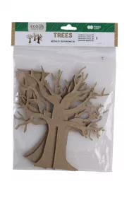 Happy Color Kszta�ty tekturowe TREES, 18-20 cm, 3 sztuki