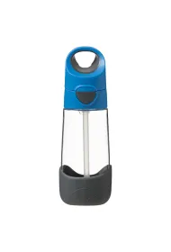 b.box Butelka tritanowa ze s�omk� Blue Slate 450 ml
