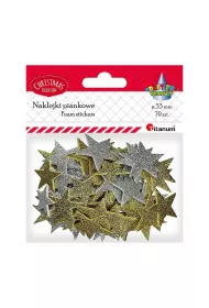 Titanum Naklejki piankowe Gwiazdki 33 mm