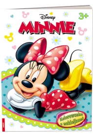 Minnie. Kolorowanka z naklejkami