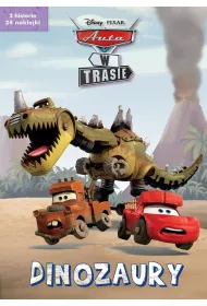 Dinozaury. 2 serialowe historyjki z naklejkami. Disney Pixar Auta w trasie