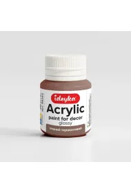 Ideyka Farba akrylowa Ciemna terakota 20ml