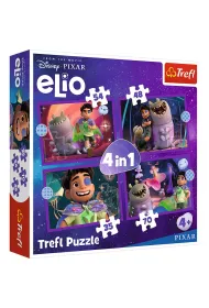 Puzzle 4w1 - Pozaziemskie misje Elio (35+48+54+70 el.) Trefl