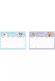 Plan lekcji A4 Puppy Sign (10szt)