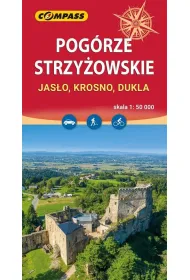 Pog�rze Strzy�owskie. Jas�o, Krosno, Dukla. Mapa turystyczna w skali 1:50 000 (wersja wodoodporna)
