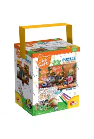 Puzzle z rczk 24 el. 44 Koty 3 Lisciani