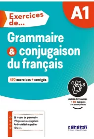 Exercices de Grammaire et conjugaison du francais + audio online + corriges A1