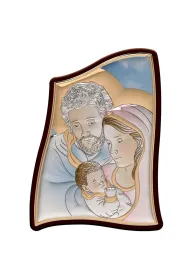 Obraz srebrny �wi�ta Rodzina 20x14,5cm