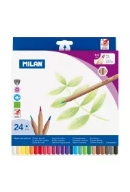 Milan Kredki o��wkowe sze�ciok�tne 24 szt.