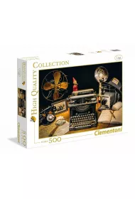 Puzzle 500 el. High Quality Collection. Maszyna do pisania Clementoni