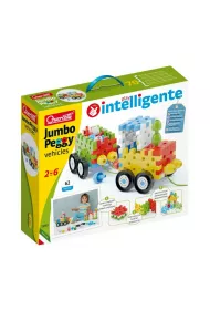 Jumbo Peggy vehicles 62 elementy Quercetti