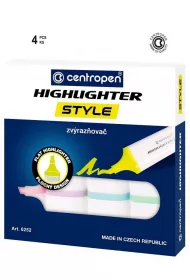 Centropen Zakre�lacz Soft 4 szt.