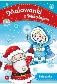 Malowanki z Miko�ajem. �nie�ynka