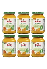 Holle Dynia - ry� bez dodatku cukr�w bezglutenowe od 5 miesi�ca demeter Zestaw 6 x 190 g Bio
