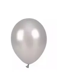 Balony metalizowane srebrne 25cm