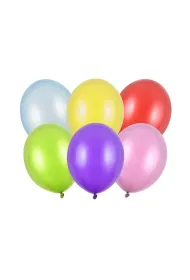 PartyDeco Balony Strong Metallic 30cm 100 szt