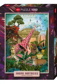 Puzzle 1000 el. Fantastyczna Fauna - Giraffolove Heye