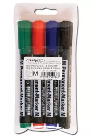 Cresco Marker Permanentny M 4 szt.
