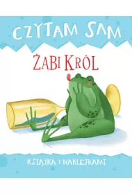 Czytam sam �abi kr�l Ksi��ka z naklejkami