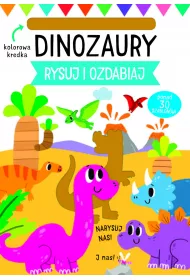 Dinozaury. Szablony