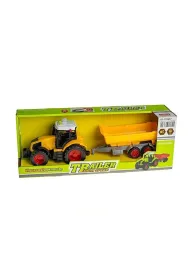 Traktor z przyczep� z nap�dem na ko�o Adar
