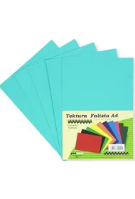 Penword Tektura A4 falista jasnoniebieska 5 szt.