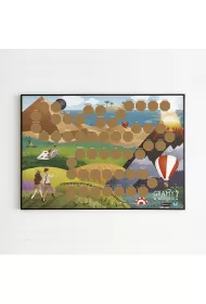 Plakat: Gramy w weekend? 52 kultowe planszwki! 550x50x50 mm