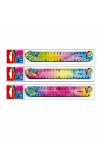 Keyroad Linijka elastyczna t�czowa 20 cm