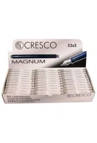 Cresco Naboje atramentowe czarne, d�ugie, Magnum 5 szt.