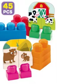 Carotina Baby Klocki w plecaczku 45 sztuk