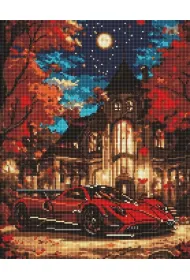 Ideyka Diamentowa mozaika - �ycie w luksusie 40x50cm