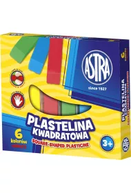 Astra Plastelina kwadratowa 6 szt.