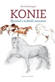 Konie. Rysunek i techniki mieszane