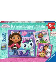 Puzzle 125 el. Koci domek Gabi Giant Ravensburger
