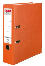 Herlitz Segregator A4 PP Q file pomara�czowy 8 cm