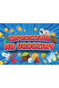 Yeku Zaproszenie Urodziny Zay Mini 10 szt.