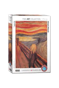 Puzzle 1000 el. Krzyk, Edvard Munch Eurographics