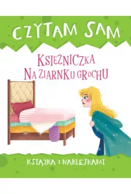 Czytam sam Ksi�niczka na ziarnku grochu ksi��ka z naklejkami