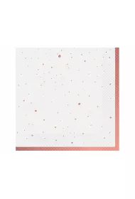 Godan Serwetki Celebrate r�owo-z�ote 33x33cm
