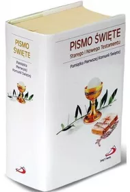 Pismo �wi�ta Pami�tka I Komunii �wi�tej ma�y format oprawa twarda z obwolut�