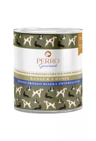Perro Gourmet Kangur z dyni karma mokra dla psw dorosych 800 g