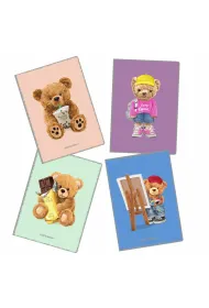 Narcissus Zeszyt PP - Teddies - A4/32K kratka, 1 szt.