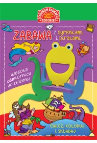 Zabawa z syrenkami i piratami. Ksi��ka z zabawk� do sk�adania
