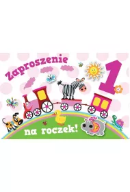 Armin Style Zaproszenie Urodziny Roczek ZA-85 10 szt.