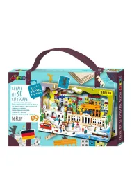 Puzzle drewniane 3D - Stw�rz pejza� miejski Berlin Avenir