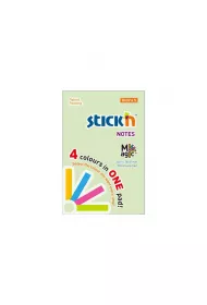 Stickn Notes samoprzylepny pastel mix 51x76mm 100 kartek