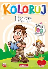 Harcerze. Koloruj