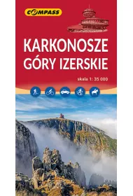 Karkonosze G�ry Izerskie mapa skala 1 : 35 000