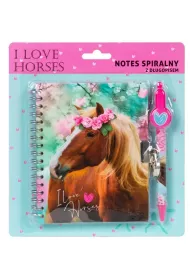 Derform Notes spiralny z d�ugopisem Koni