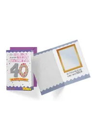 Kukartka Karnet B6 DK-486 Urodziny 40-latka lusterko